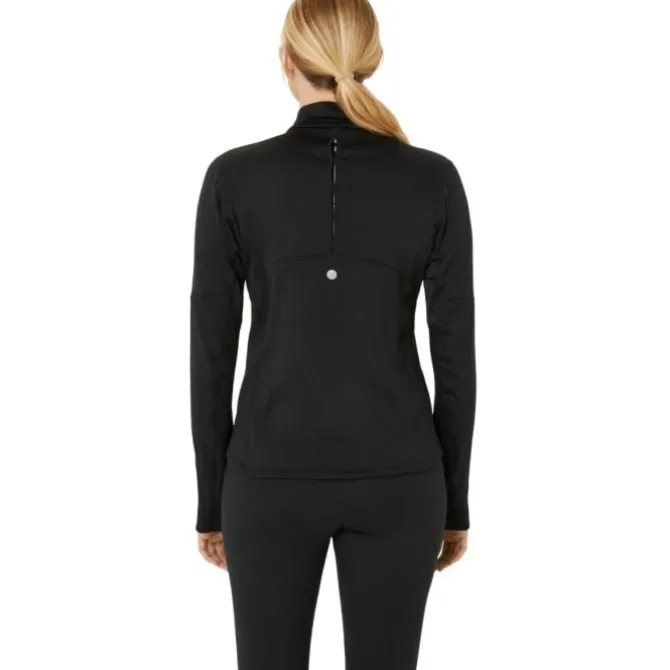 Asics T-paidat Ja Pitkähihaiset^Road Winter 1/2 Zip Midlayer Musta