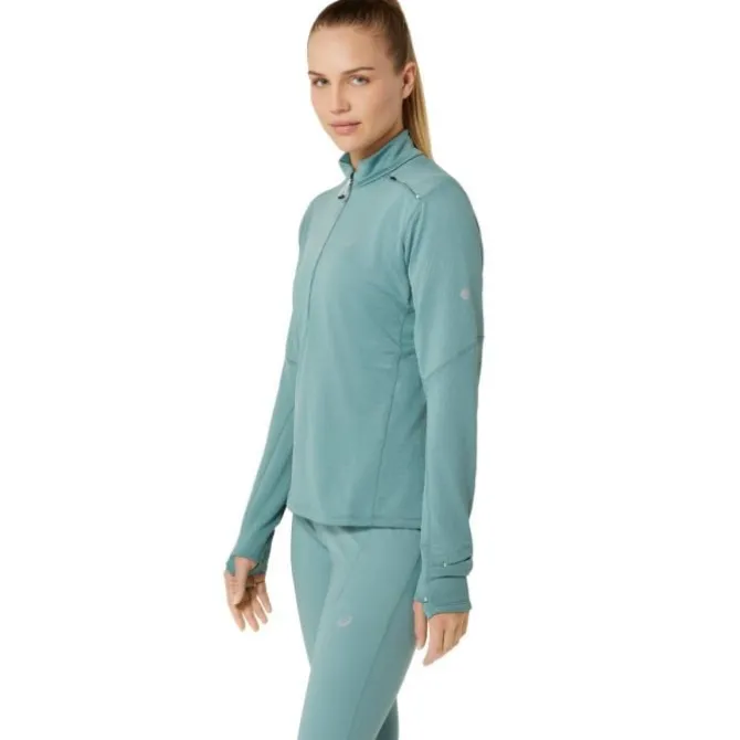 Asics T-paidat Ja Pitkähihaiset^Road Winter 1/2 Zip Midlayer Vihreä