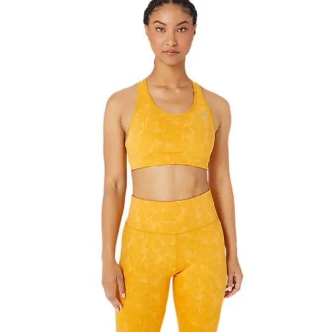 Asics Urheilurintaliivit^Runkoyo Jacquard Bra Keltainen