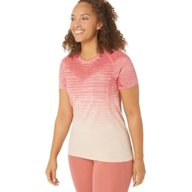 Asics T-paidat Ja Pitkähihaiset^Seamless SS Top Ruusu