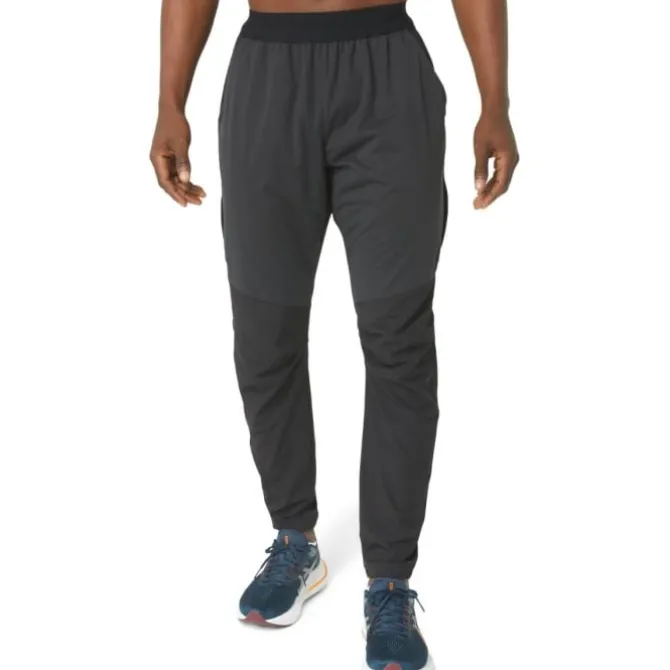 Asics Pitkät Trikoot Ja Housut^Winter Run Pant Musta