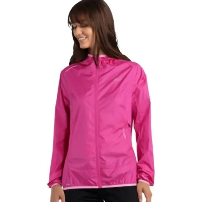 Athli-Tech Juoksutakki^MAELYNE 200 WOMEN'S WINDBREAKER Ruusu