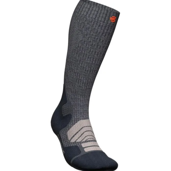 Bauerfeind Sukat | Juoksusukat^Outdoor Merino Compression Socks High Cut Harmaa