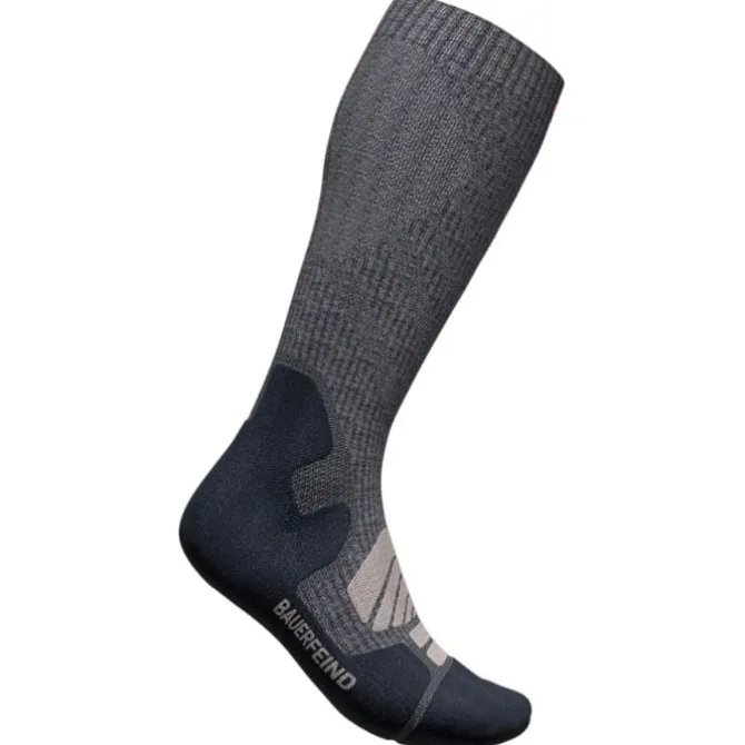 Bauerfeind Sukat | Juoksusukat^Outdoor Merino Compression Socks High Cut Harmaa