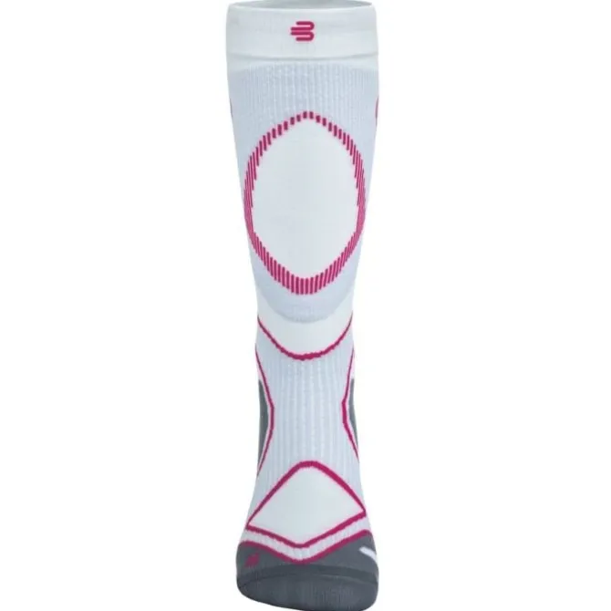 Bauerfeind Sukat | Juoksusukat^Run Performance Compression Socks High Cut Valkoinen