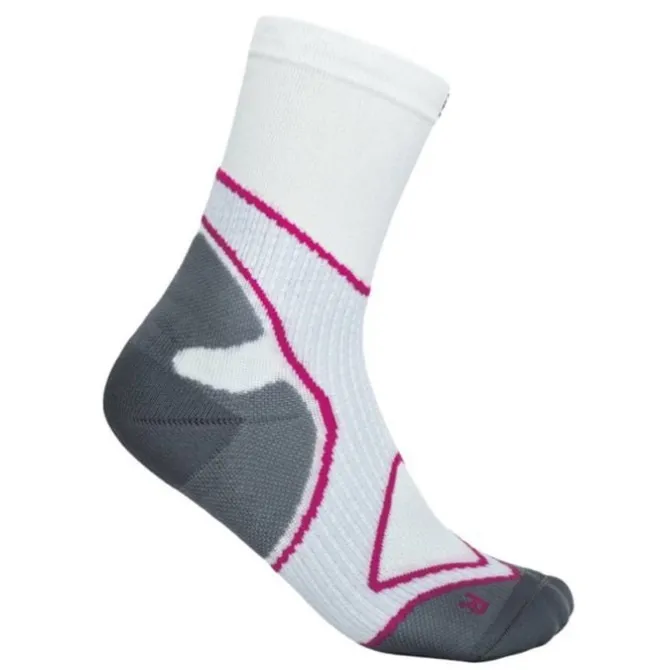 Bauerfeind Sukat | Juoksusukat^Run Performance Socks Mid Cut Valkoinen