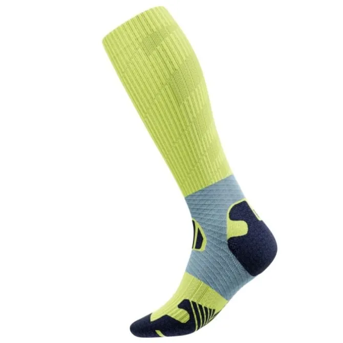 Bauerfeind Sukat | Juoksusukat^Trail Run Compression Socks High Cut Vihreä