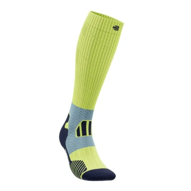 Bauerfeind Sukat | Juoksusukat^Trail Run Compression Socks High Cut Vihreä