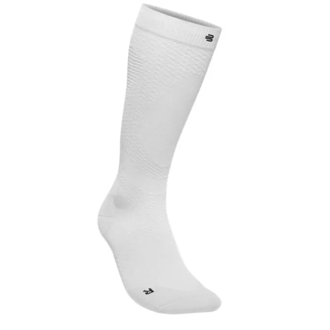 Bauerfeind Sukat | Juoksusukat^Ultralight Compression Socks High Cut Valkoinen