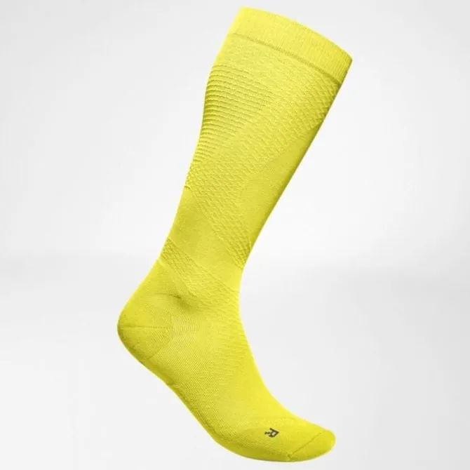 Bauerfeind Sukat | Juoksusukat^Ultralight Compression Socks High Cut Keltainen