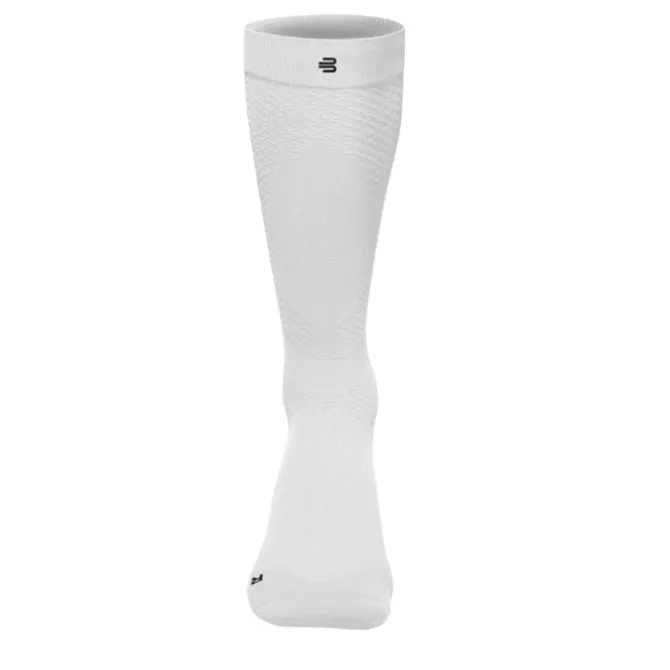 Bauerfeind Sukat | Juoksusukat^Ultralight Compression Socks High Cut Valkoinen