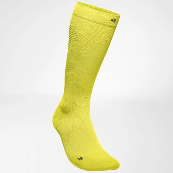 Bauerfeind Sukat | Juoksusukat^Ultralight Compression Socks High Cut Keltainen
