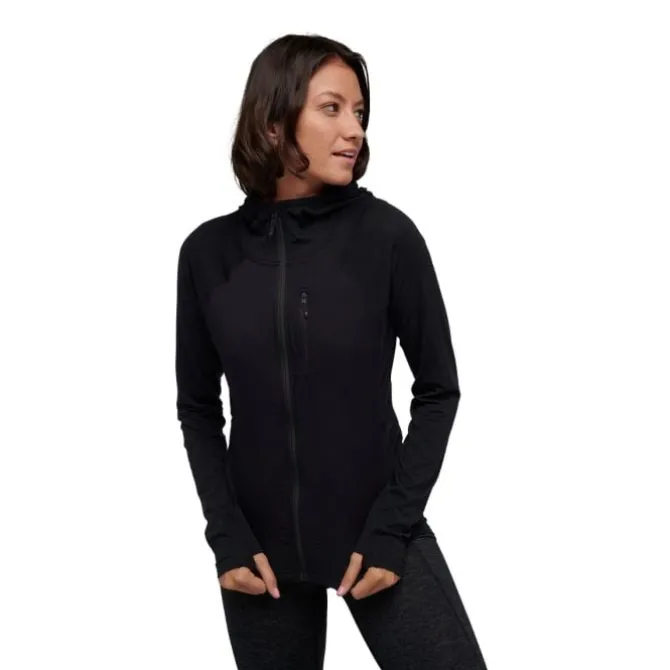 Black Diamond T-paidat Ja Pitkähihaiset^Coefficient LT Hybrid Hoody Musta