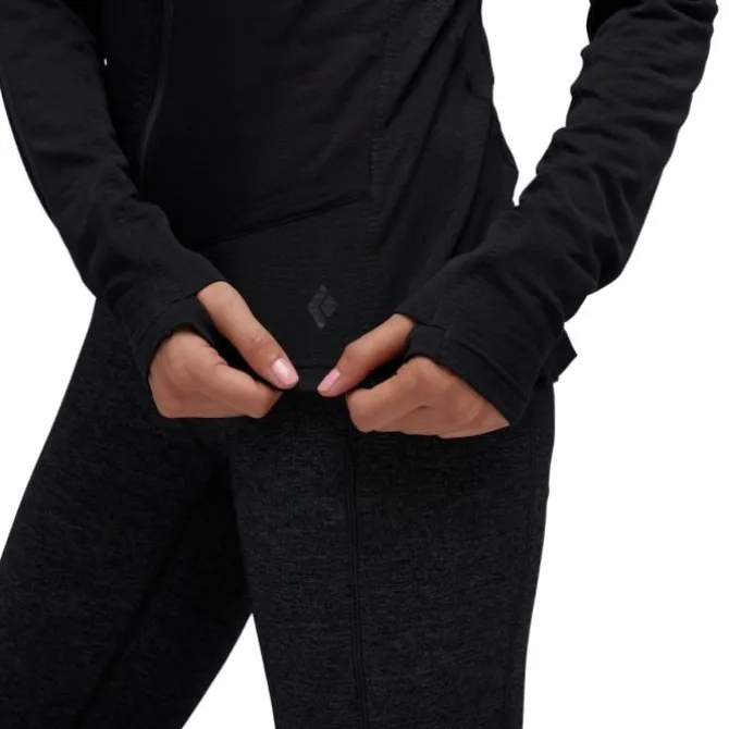 Black Diamond T-paidat Ja Pitkähihaiset^Coefficient LT Hybrid Hoody Musta