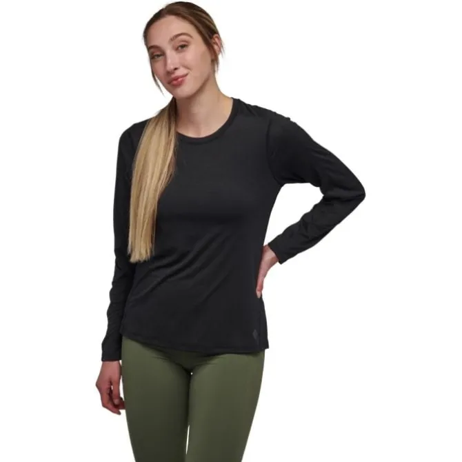 Black Diamond T-paidat Ja Pitkähihaiset^Lightwire LS Tee Musta