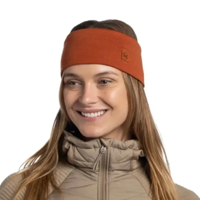 Buff Hikinauhat | Sekalaista^Merino Wide Headband Oranssi