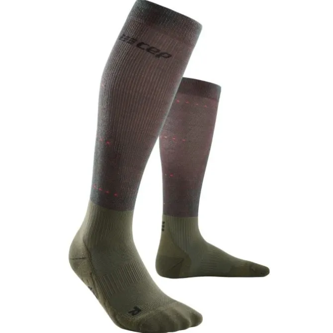 CEP Sukat | Juoksusukat^Intrared Recovery Compression socks Punainen