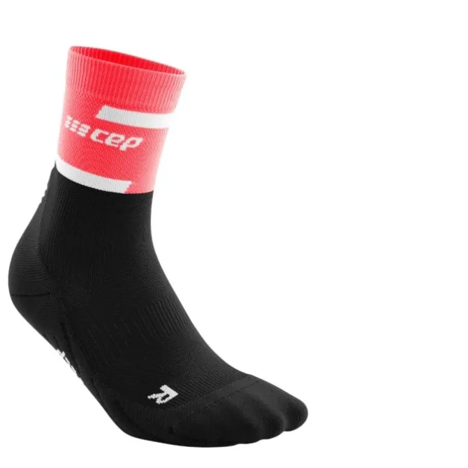 CEP Sukat | Juoksusukat^The Run Socks Mid Cut V4 Musta