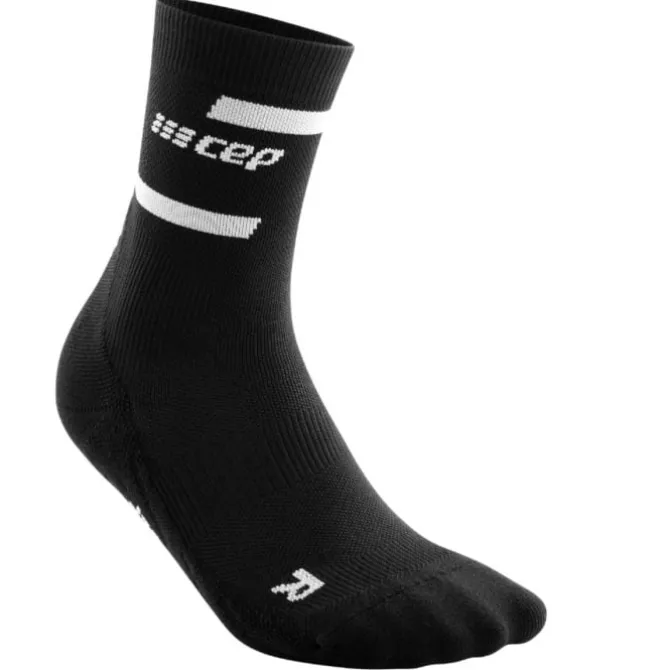 CEP Sukat | Juoksusukat^The Run Socks Mid Cut V4 Musta