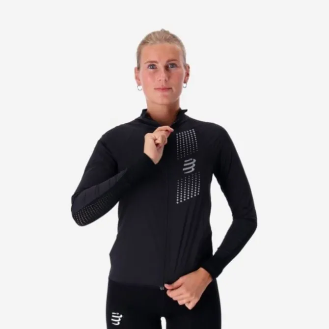 Compressport Juoksutakki^Hurricane Windproof Jacket Musta