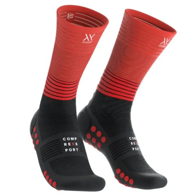 Compressport Sukat | Juoksusukat^MID COMPRESSION SOCKS Musta
