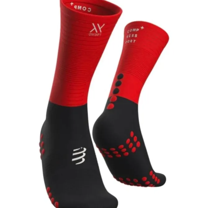 Compressport Sukat | Juoksusukat^Mid Compression Socks Musta