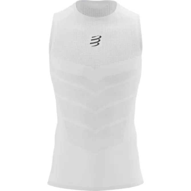 Compressport T-paidat Ja Pitkähihaiset^On/Off SS Tank Top Valkoinen