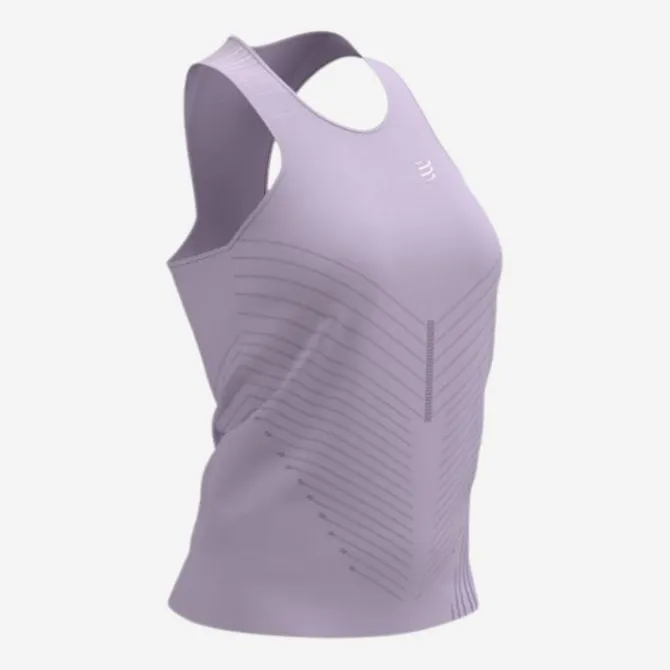 Compressport T-paidat Ja Pitkähihaiset^Performance Singlet Violetti