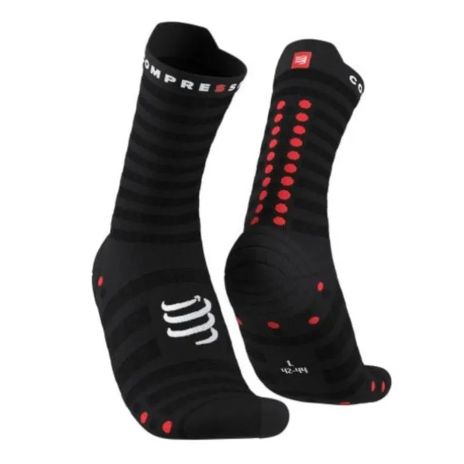 Compressport Sukat | Juoksusukat^Pro Racing Socks v4.0 Ultralight Run High Musta