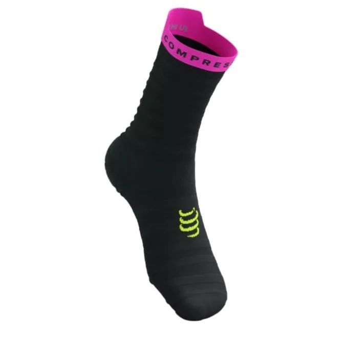 Compressport Sukat | Juoksusukat^Pro Racing Socks v4.0 Ultralight Run High Musta