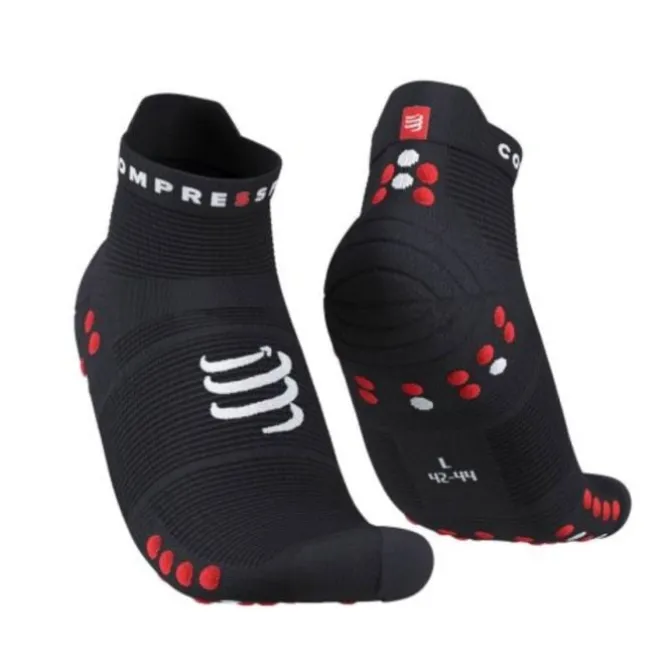 Compressport Sukat | Juoksusukat^Pro Racing Socks v4.0 Ultralight Run Low Musta