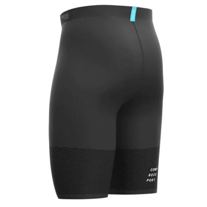 Compressport Lyhyet Trikoot Ja Shortsit^Run Under Control Short Musta