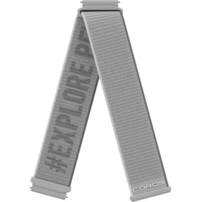 Coros Rannekkeet^Acc Apex 2 Pro & Pace 3 Band (Nylon) Harmaa
