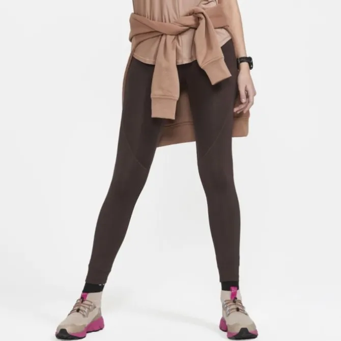 Craft Pitkät Trikoot Ja Housut^ADV Essence High Waist Tights Ruskea
