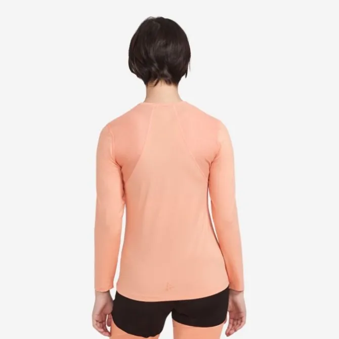 Craft T-paidat Ja Pitkähihaiset^ADV Essence Long Sleeve T-Shirt Oranssi