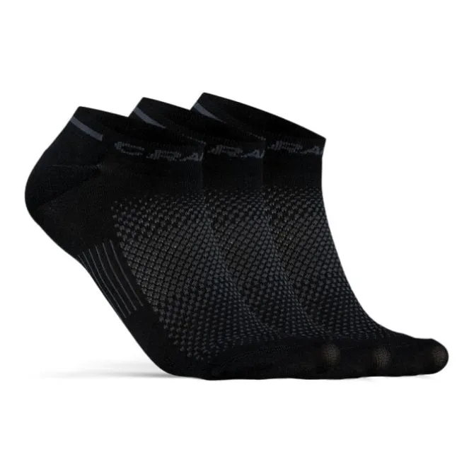 Craft Sukat | Juoksusukat^Core Dry Shaftless 3-Pack Sock