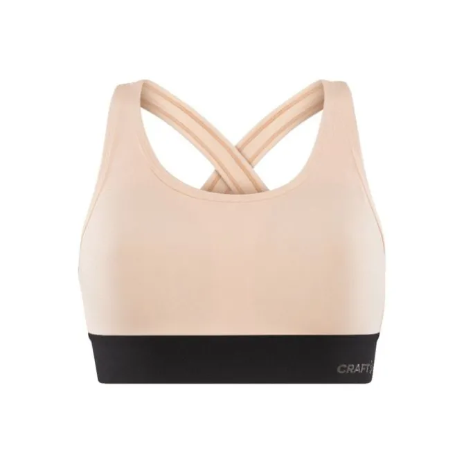 Craft Urheilurintaliivit^Training Bra Padded Ruusu
