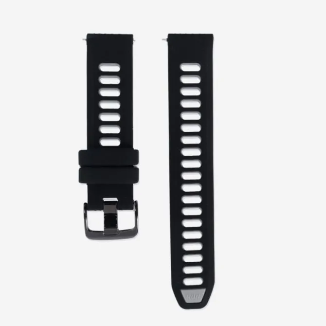 Elevate Rannekkeet^Watch Band for Forerunner 18mm (Silicone) Musta