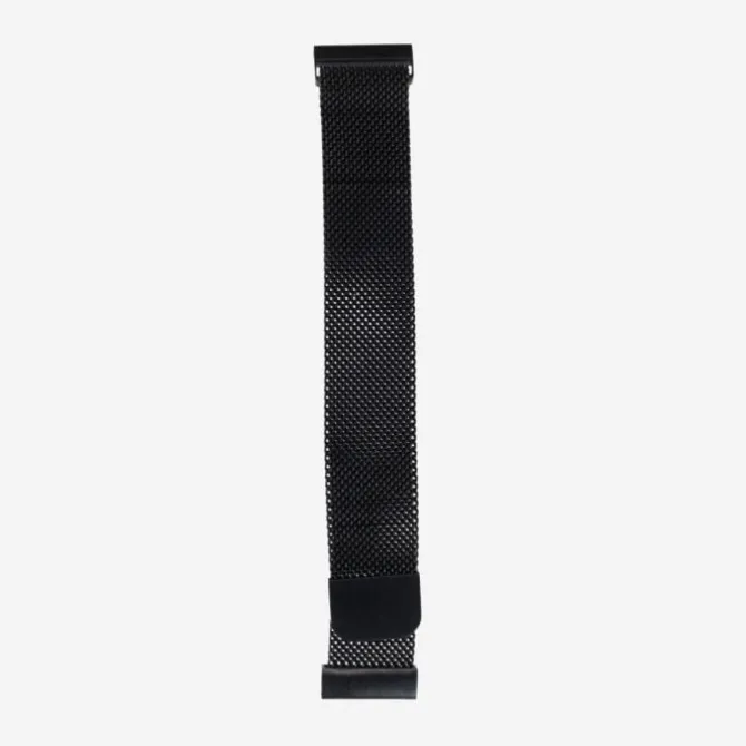Elevate Rannekkeet^Watch Band for Forerunner 18mm (Stainless Steel) Musta