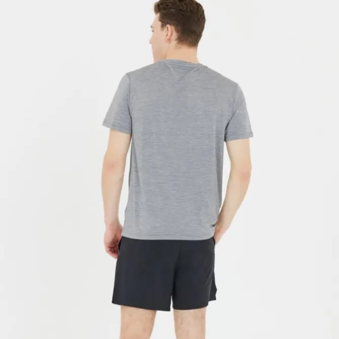 Endurance T-paidat Ja Pitkähihaiset^Abdon Melange Short Sleeve Tee Harmaa