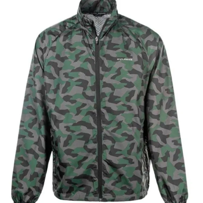 Endurance Juoksutakki^Alvin Printed Jacket