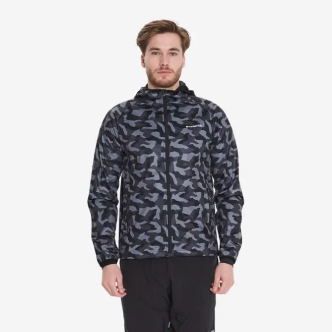 Endurance Juoksutakki^Ansel Printed Jacket