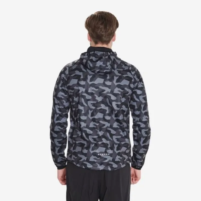 Endurance Juoksutakki^Ansel Printed Jacket