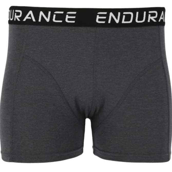 Endurance Juoksualusasut^Burke Boxer - 3 Pack Harmaa