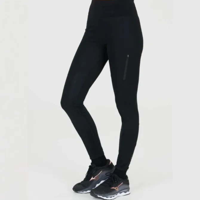 Endurance Pitkät Trikoot Ja Housut^Elinor Windblock Tights Musta