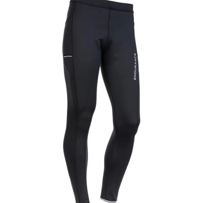 Endurance Pitkät Trikoot Ja Housut^Energy Windblock Tights Musta
