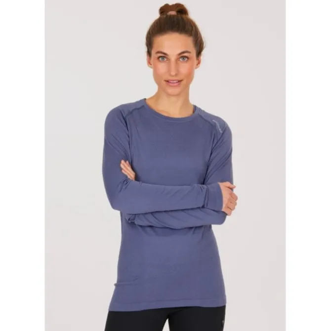 Endurance T-paidat Ja Pitkähihaiset^Halen Seamless Long Sleeves Tee Sininen