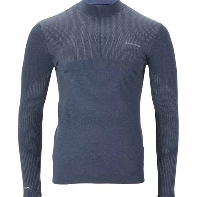 Endurance T-paidat Ja Pitkähihaiset^Jaro Seamless Midlayer Sininen