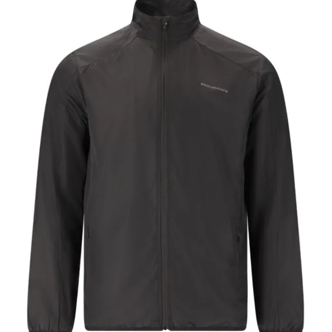 Endurance Juoksutakki^Sylas Jacket Musta