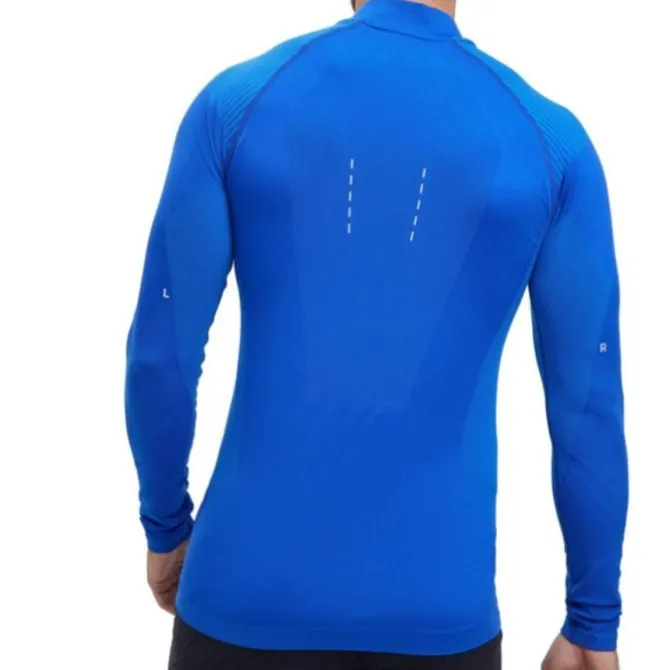Falke T-paidat Ja Pitkähihaiset^RU Long Sleeve Tee Warm Sininen
